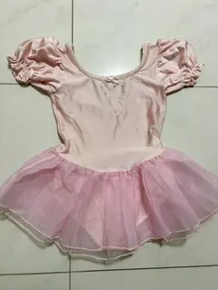 Chacott kids バレエレオタード ピンク130のサムネイル