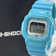 美品 G-SHOCK GLX-5600A-2JF G-LIDE ターコイズブルー - メルカリ