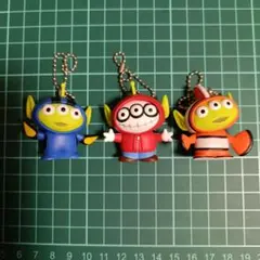 コスチュームエイリアン キーホルダー 3点セット
