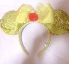 【お値下げ】TDR♡ディズニー　美女と野獣　ベル　カチューシャ