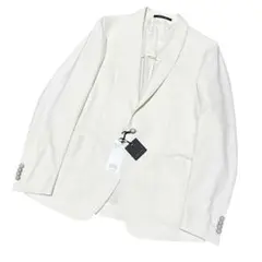 未使用 定価10万円 タリアトーレ Brilla 1Bウールジャケット　48 白