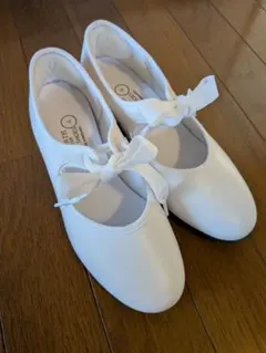 CATWORTH レザーホワイトDANCEシューズ4サイズのサムネイル