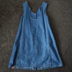 デニム ジャンバースカート Mサイズ