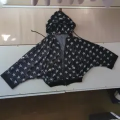 CRAZY ANGEL スター柄 ジップアップパーカー