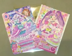 映画　アイカツ！×プリパラ　THE MOVIE 入場者特典　あかり×らぁら