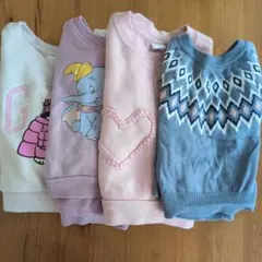 ベビートップス　トレーナー　ニット