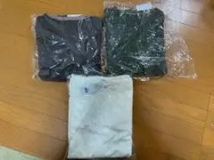 【新品未使用】GLOBAL WORK ニットレイヤード 3セット S/M