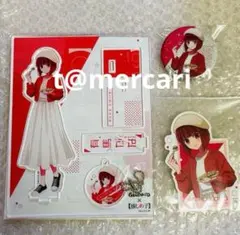 推しの子等身描き下ろし有馬かなセット　アクリルスタンド　缶バッジ　キーホルダー他