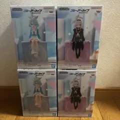 ブルーアーカイブ モニタートップフィギュア プラナ アロナ　計4点セット