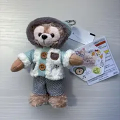 ディズニー ダッフィー シークレットオブスノーウィーディ ぬいぐるみバッジ