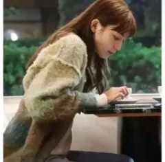 2025年最新】グラデーションループシャギーニットカーデの人気アイテム