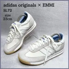 アディダス adidas EMMI別注 SL72 スニーカー 23cm 白