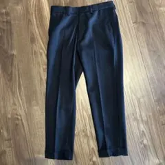 【美品】MISTER GENTLEMAN ダークネイビー スラックスM