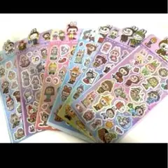 ラブブシール　ステッカー 6枚セットだ❗️