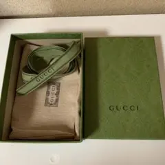 グッチのお財布の空箱と布袋とリボンのセット