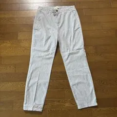 H&M ストライプ カジュアルパンツ EUR 36