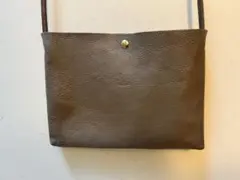 ★★★HARU☺︎ 様ご専用★★★ イルビゾンテ ブラウンレザーショルダーバッグ