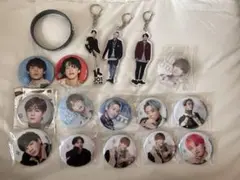 JO1 缶バッジ アクキー ラバーバンド グッズセット