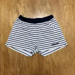Babolat ストライプ ハーフパンツ　Lサイズ