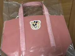 フェイラー　オールドテディガール　ワッペントートバッグ　ピンク　小サイズ　L