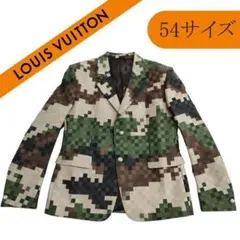 ルイヴィトン　シングルブレステッド　テーラード　ダミエジャケット　54のサムネイル