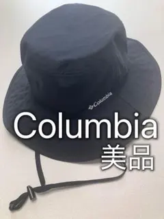 Columbia コロンビア　ハット　帽子　アウトドア　黒　ブラック　美品のサムネイル