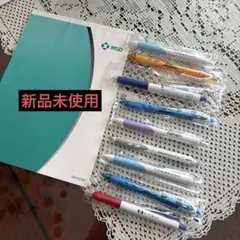 【新品未使用】製薬会社ボールペン8本➕おまけ1本メモ用紙のサムネイル
