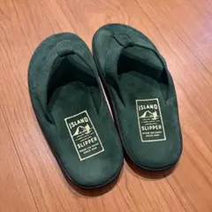 ISLAND SLIPPER アイランドスリッパ スウェード グリーンのサムネイル