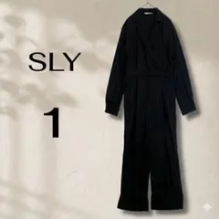 a734/スライ/オールインワン ワイドパンツ ジャンプスーツ 1 ブラックのサムネイル