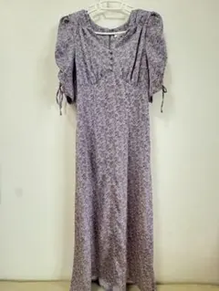 snidel スナイデル ワンピース マーメイドプリントワンピース