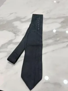 ネクタイ　黒　ブラック　シルク 100% 絹　日本製