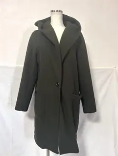 for it フォーイット フード付き フリース ガウンコート ロングカーデ