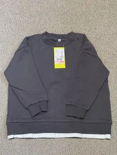 【新品未使用】裏起毛トレーナー 100cm