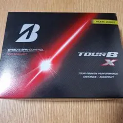 BRIDGESTONE TOUR B X ゴルフボール パールホワイトのサムネイル