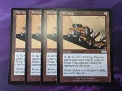 MTG　落とし穴/Pit Trap　4枚セット　英語　USGのサムネイル