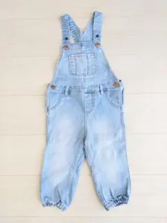 H&M デニムオーバーオール US 12-18M