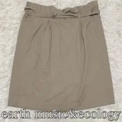 earth music&ecology アース　ベルト付きミリタリースカートのサムネイル