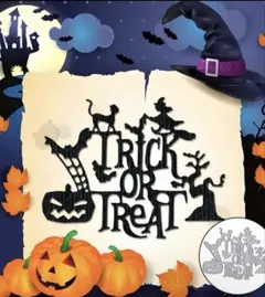 カッティングダイ【Trick or Treatロゴ】ダイカット／⚠️難ありのサムネイル