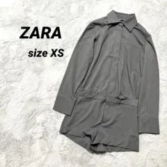 ZARA ザラ　オールインワン シャツ　パンツ　カジュアル　フォーマル　海外