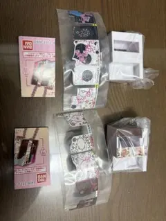 バンダイ 平成プリ ミニチュアチャーム ２種セット ガチャ