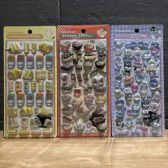 ボンボンドロップシール 和柄 たまごサンド 日本食 はぴだんぶいセットサンリオ