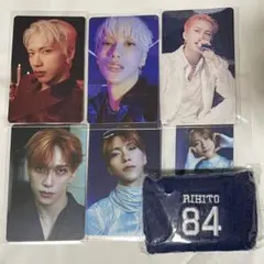 INI XQUARE MASTERPIECE 池崎理人 トレカ リストバンド