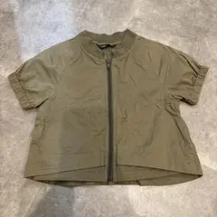 COMME CA ISM キッズ 半袖 ジップアップ ジャケット 100のサムネイル