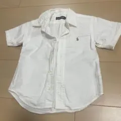 美品　ラルフローレン　Ralph Lauren 半袖シャツ ホワイト 90