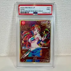 PSA9 ナミ パラレル ST01-007 GOLD ワンピースカードゲーム