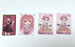 カラフルピーチシール　のあさん