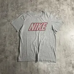 NIKE ナイキ ロゴTシャツ グレー Mサイズ 定番 人気　古着