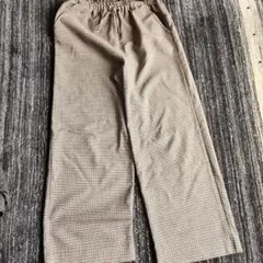 ZARA チェック柄 イージーパンツ 140cm