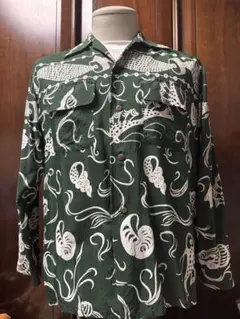 ネイバーフッド NEIGHBORHOOD アロハ ハワイアンシャツ 金魚 長袖