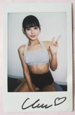 ア*ル様 ゴ*!様 【非売品・レア】八掛うみ　サイン入りチェキ4枚 八掛うみさん直筆サイン入りチェキ（非売品・美品・2023年）I